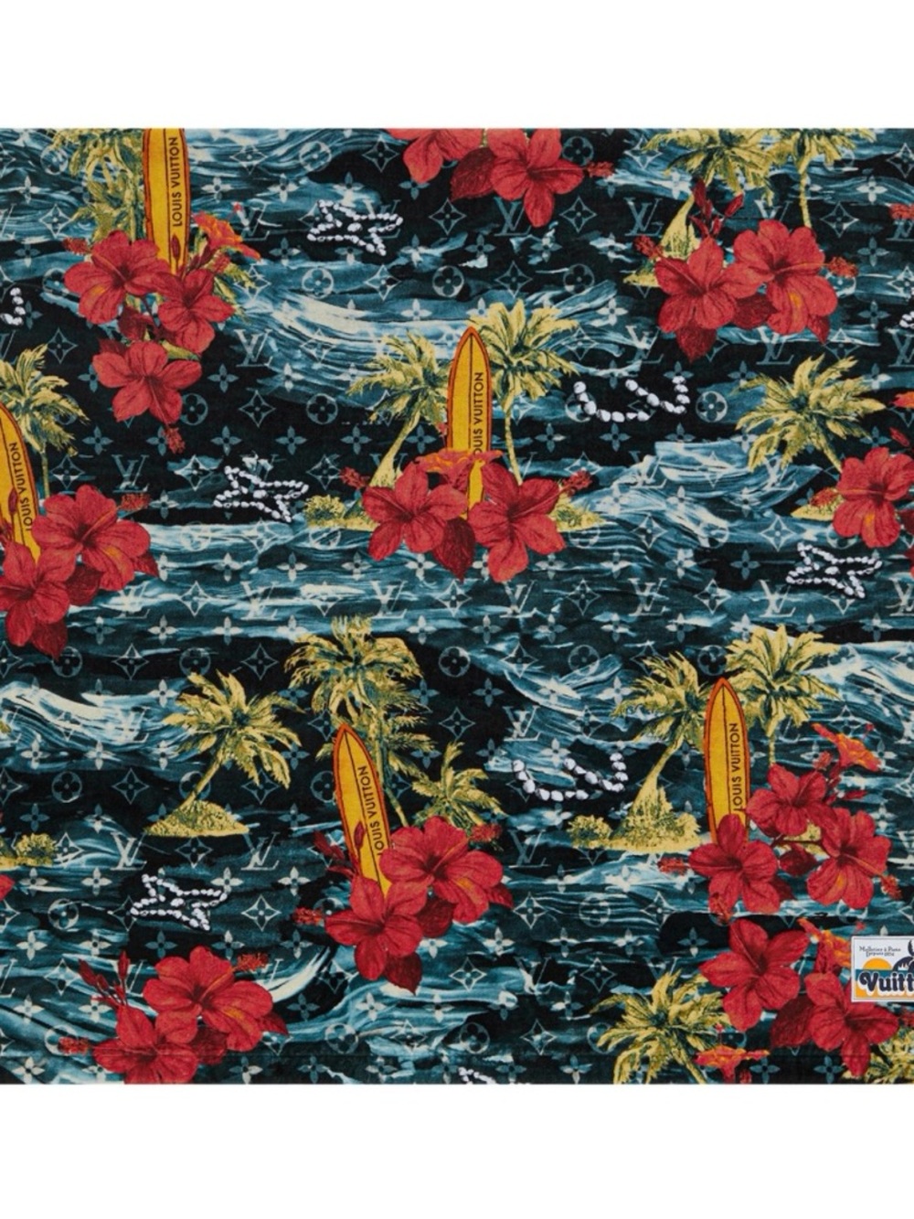 New Authentic Louis Vuitton Surfin' Monogram Beach Towel M79818 - Picture 2 of 15